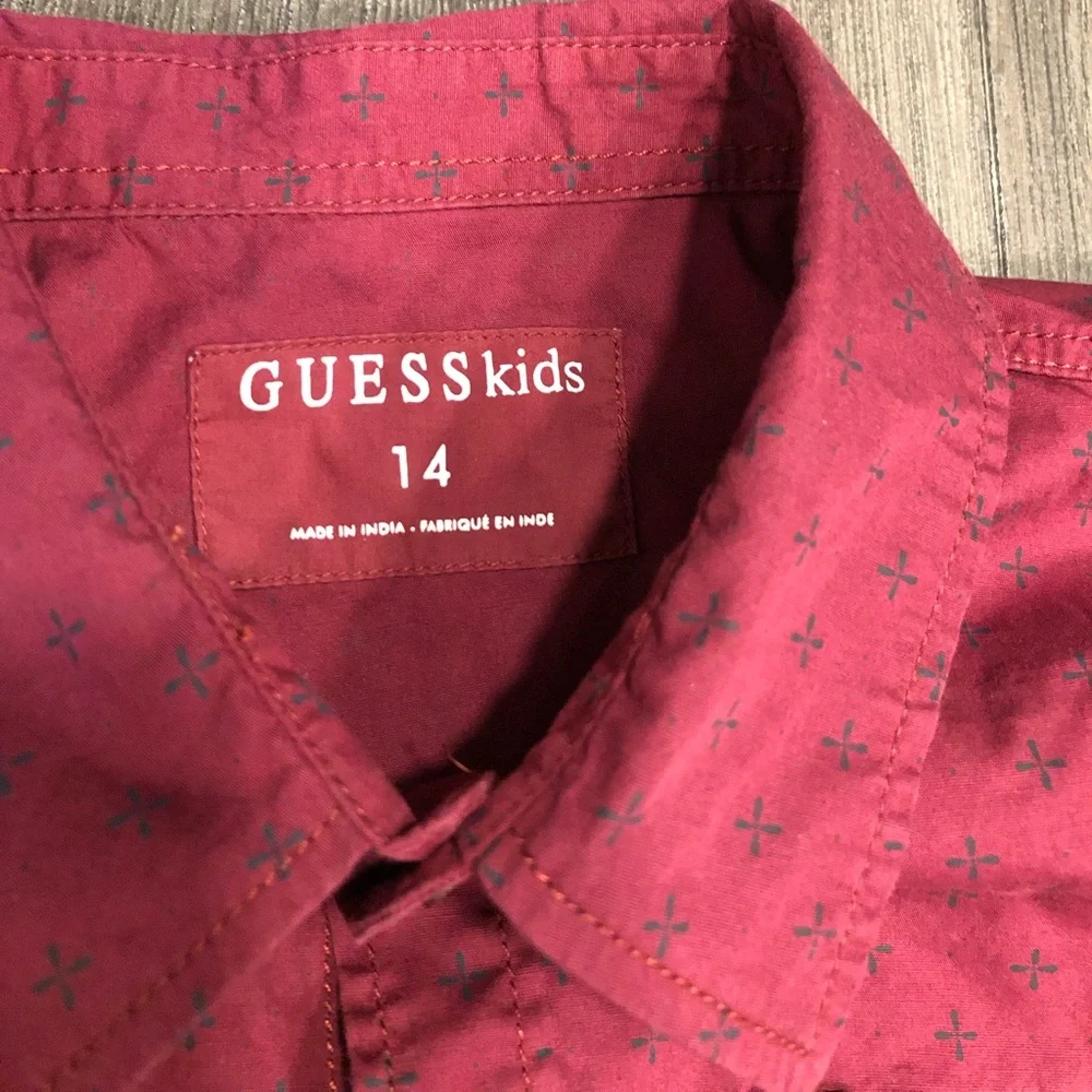 Guess Button Down Shirt Kids